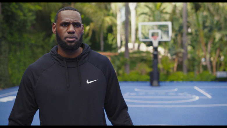 Nike Black Hoodie Worn by LeBron James in Space Jam A New Legacy (2021)