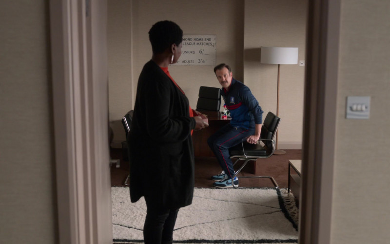 Nike Daybreak (Light Armory Blue – Obsidian – White – Sail) Sneakers Worn by Jason Sudeikis in Ted Lasso S02E02 TV Show (1)