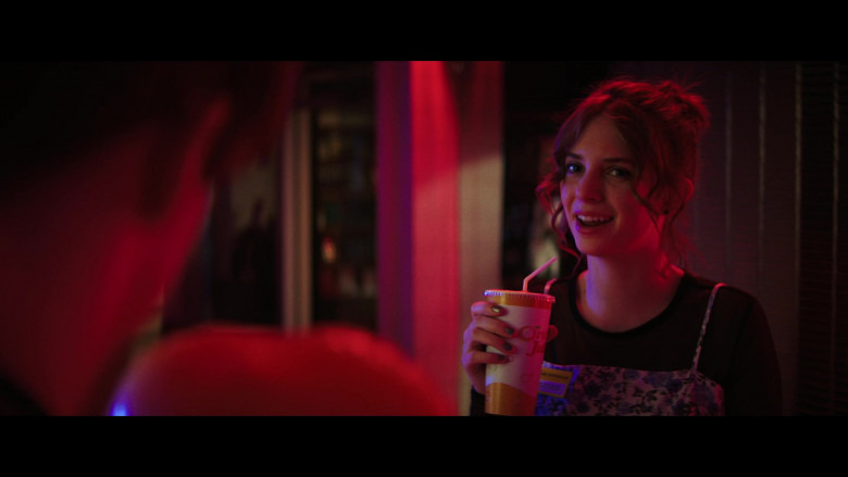 Orange Julius Fruit Drink Enjoyed by Maya Hawke as Heather in Fear Street Part 1 1994 (2)