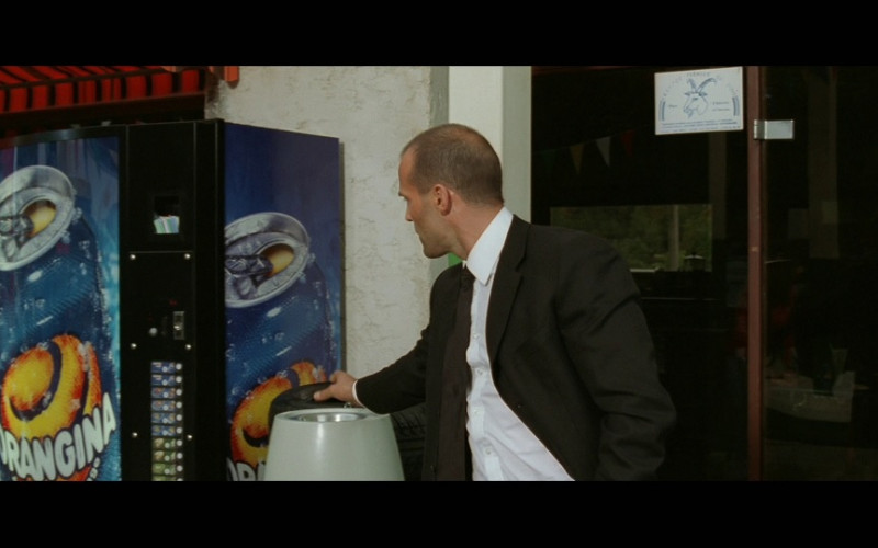 Orangina Beverage Vending Machine in The Transporter (2002)