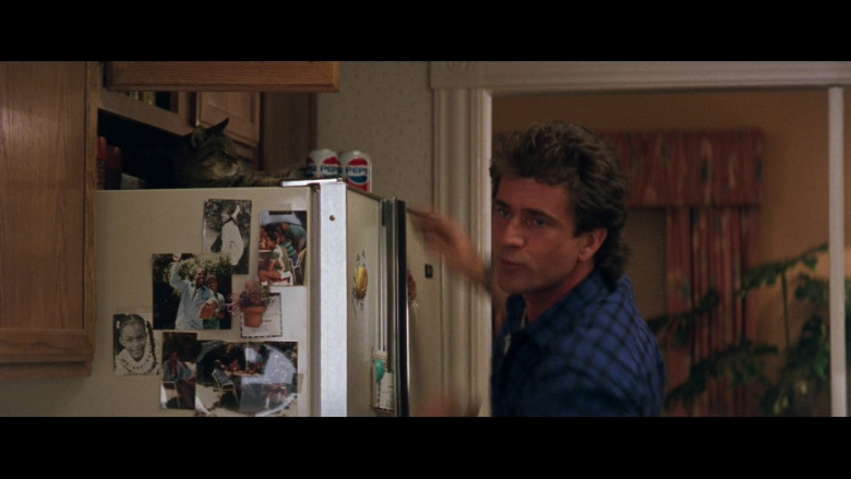 Pepsi Beverage Cans of Mel Gibson as Detective Martin Riggs in Lethal Weapon 2 (1989)