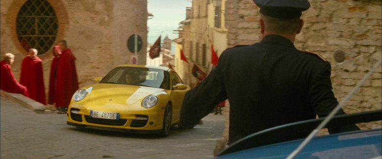 Porsche 911 Turbo [997] Yellow Sports Car in The Twilight Saga New Moon 2009 Movie (1)