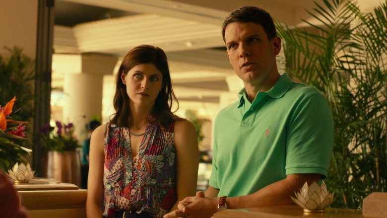 Ralph Lauren Green Polo Shirt Worn by Jake Lacy as Shane Patton in The White Lotus E01 TV Show 2021 (3)