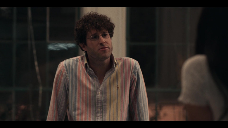 Ralph Lauren Multi Stripe Shirt in Dave S02E07 Ad Man (2021)