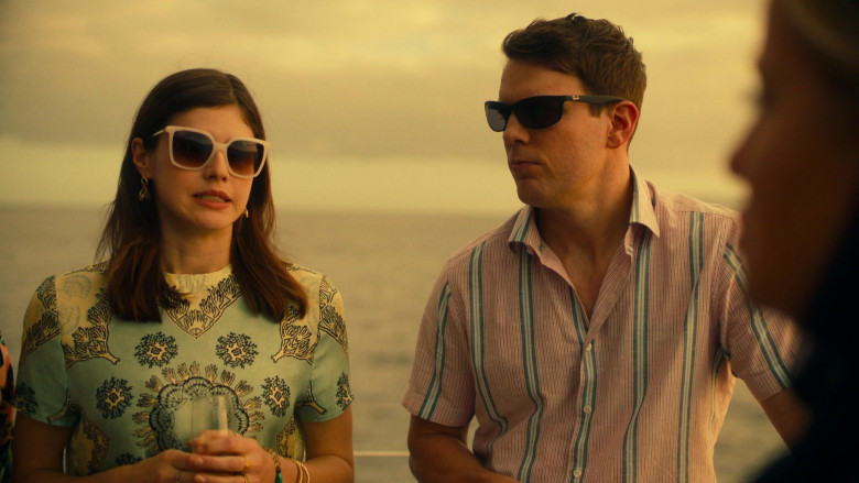Ray-Ban RB4267 Men's Sunglasses Worn by Jake Lacy as Shane Patton in The White Lotus E03 (2)