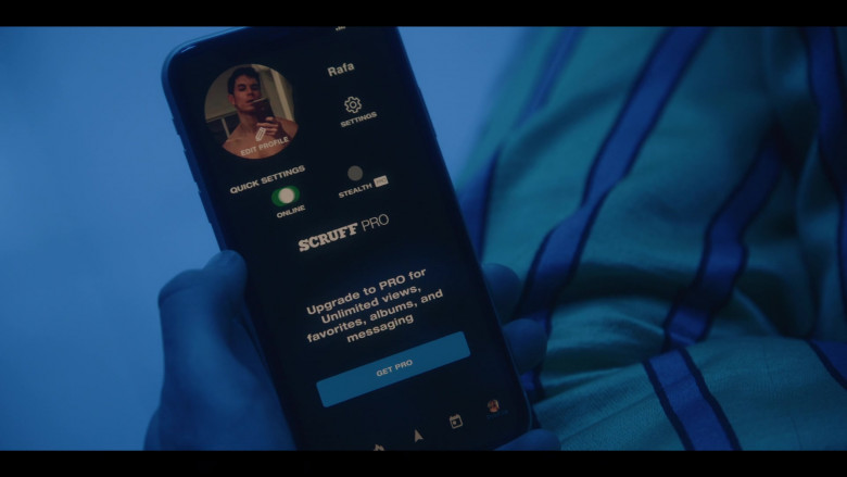 Scruff Gay Dating & Chat App in Gossip Girl S01E03 TV Show 2021 (4)