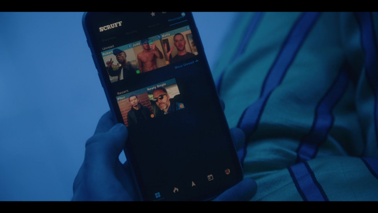 Scruff Gay Dating & Chat App in Gossip Girl S01E03 TV Show 2021 (5)