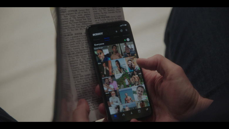 Scruff Gay Dating & Chat App in Gossip Girl S01E03 TV Show 2021 (6)