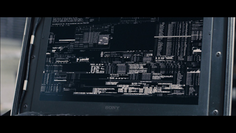 Sony portable computer in Skyfall (2012)