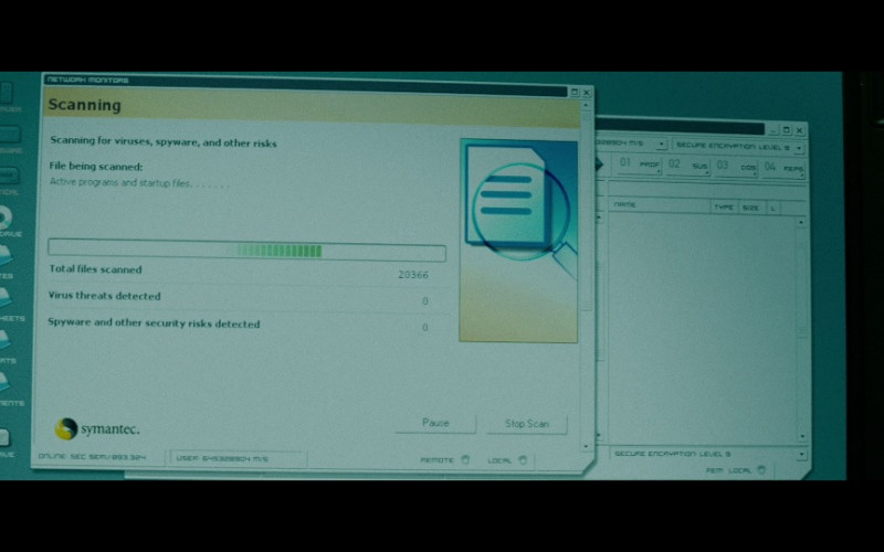 Symantec Norton Internet Security 2006 Software in The Bourne Ultimatum (1)