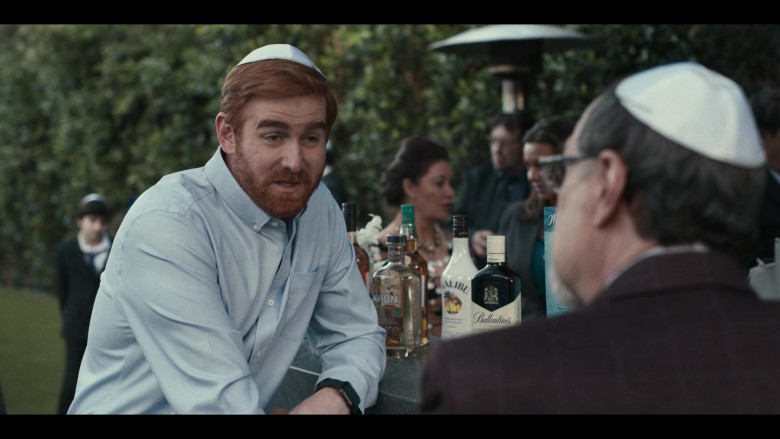 Tequila Avión, Ballantine's Whisky and Malibu Rum in Dave S02E05 Bar Mitzvah (2021)