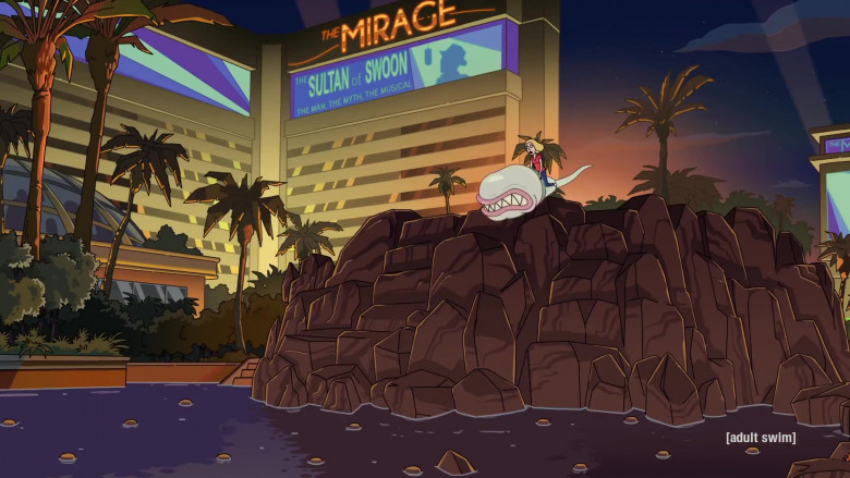 The Mirage Casino Resort in Rick and Morty S05E04 Rickdependence Spray (2021)