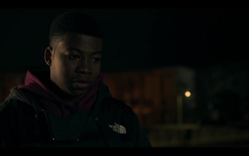 The North Face Men's Jacket Worn by Mekai Curtis as Kanan Stark in Power Book III Raising Kanan S01E01 Back in the Day (2021