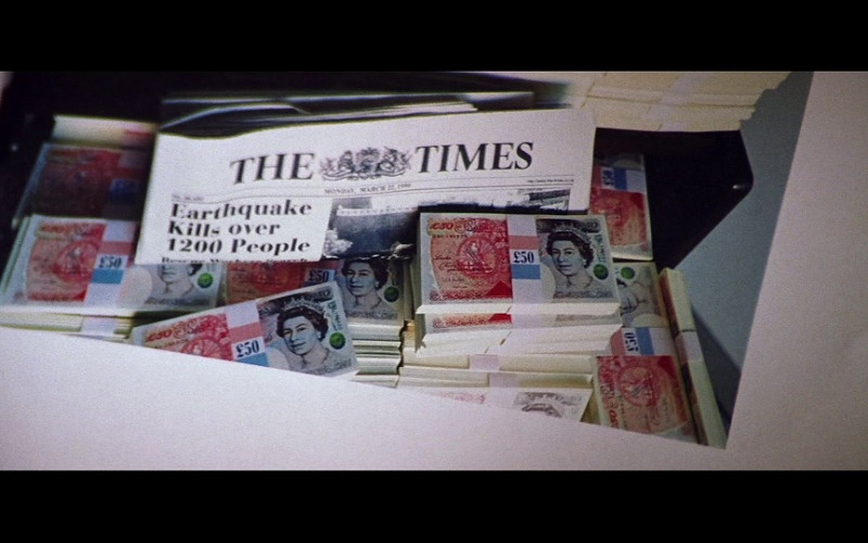 The Times newspaper in Mission: Impossible II (2000)