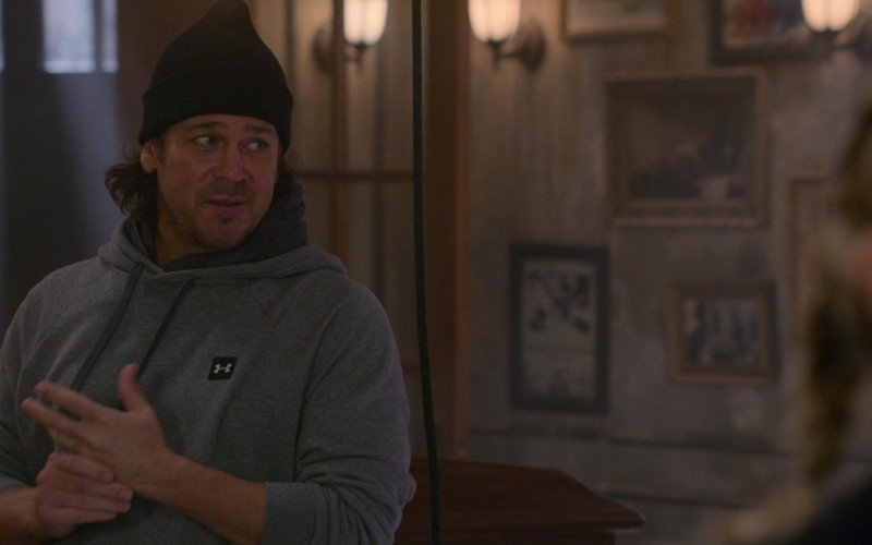Under Armour Hoodie of Christian Kane as Eliot Spencer in Leverage Redemption S01E04 TV Show 2021 (1)