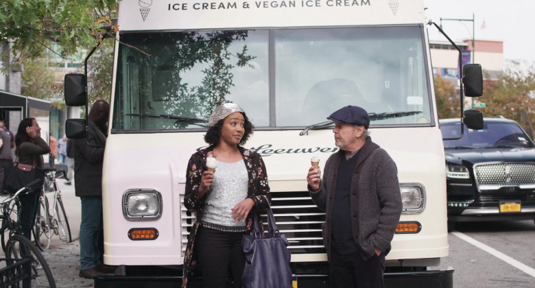 Van Leeuwen Ice Cream Enjoyed by Billy Crystal as Charlie Berns and Tiffany Haddish as Emma Payge in Here Today Movie (1)