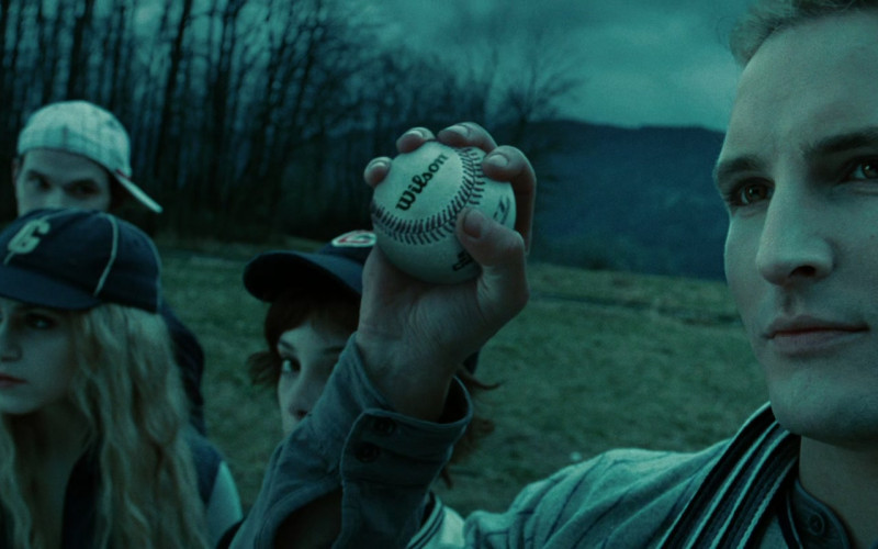 Wilson Baseball Held by Peter Facinelli as Carlisle Cullen in Twilight (2008)