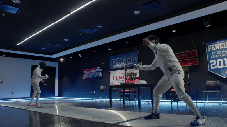 Adidas Fencing Shoes in Dynasty S04E14 (1)