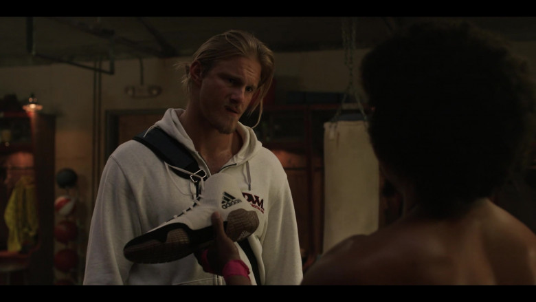 Adidas Shoes of Alexander Ludwig as Ace Spade in Heels S01E03 TV Show 2021 (3)