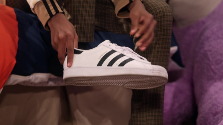 Adidas Superstar Low-Top Athletic Shoe in Family Reunion S04E06 Remember When Cocoa Did It All (2021)