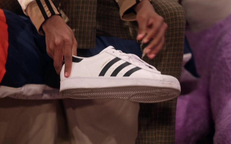 Adidas Superstar Low-Top Athletic Shoe in Family Reunion S04E06 Remember When Cocoa Did It All (2021)