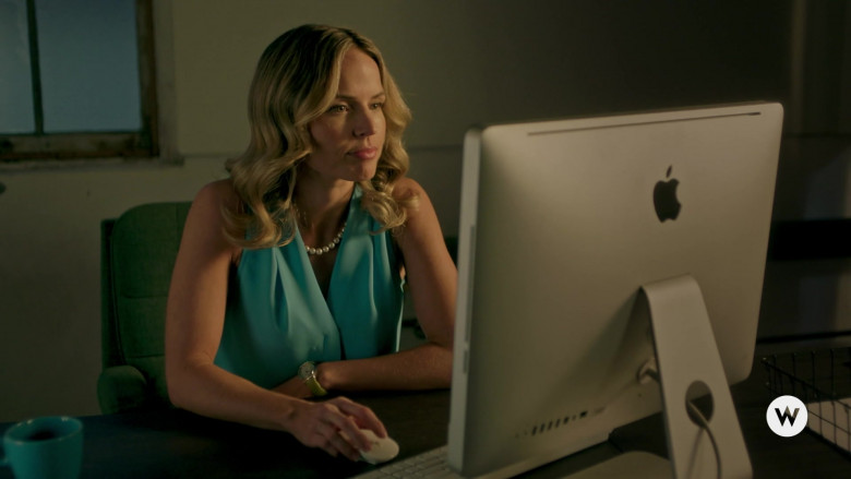 Apple iMac Computer Used by Emily Alatalo as Zoe Williams in A Perfect Match (1)