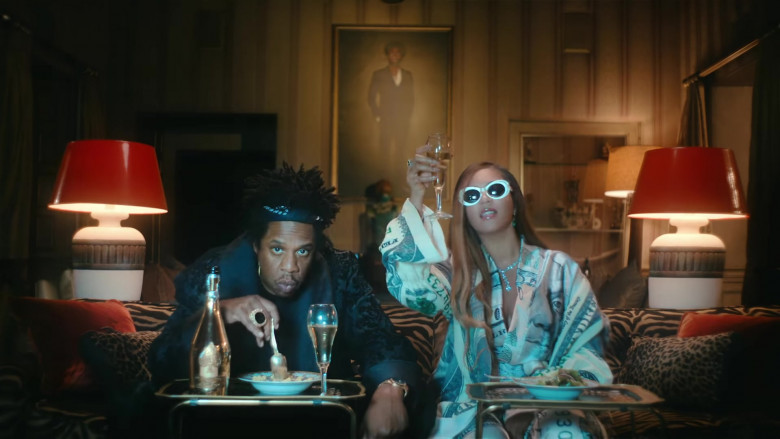 Armand De Brignac Champagne in Mood 4 Eva by Beyoncé, JAY-Z, Childish Gambino, Oumou Sangaré (2021)