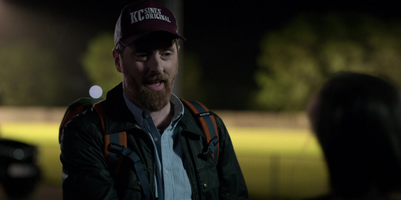 Burton Backpack of Brendan Hunt as Coach Beard in Ted Lasso S02E06 The Signal (2021)