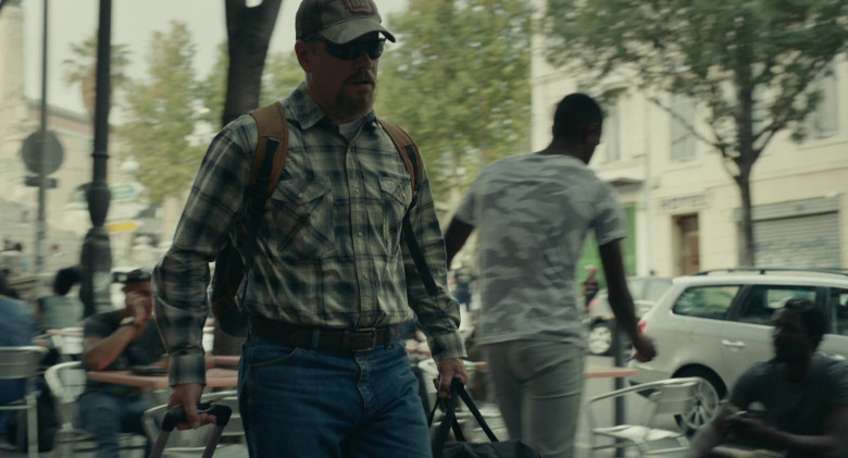 Carhartt Plaid Shirt Worn by Matt Damon as Bill Baker in Stillwater 2021 Film (1)