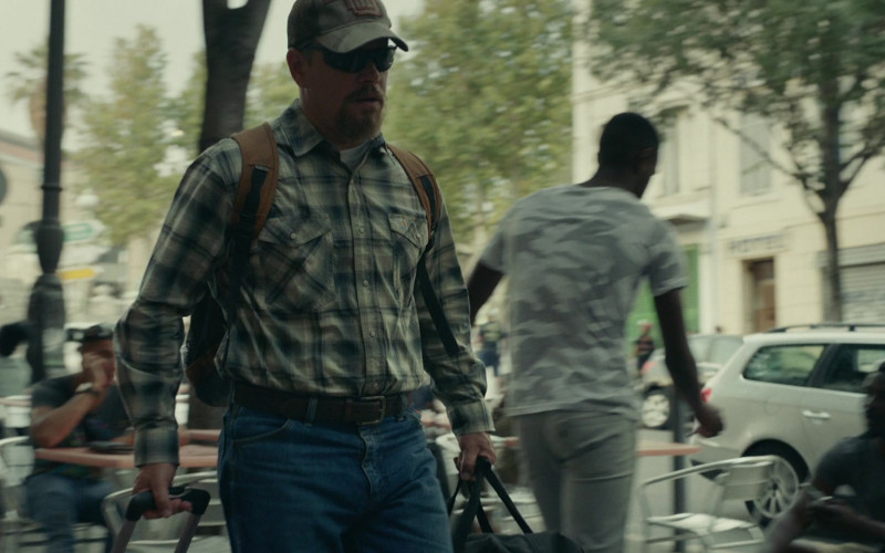 Carhartt Plaid Shirt Worn by Matt Damon as Bill Baker in Stillwater 2021 Film (1)