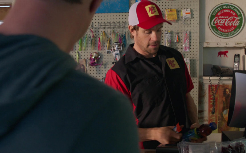 Coca-Cola Soda Sign in Chesapeake Shores S05E02 Nice Work If You Can Get It (2021)