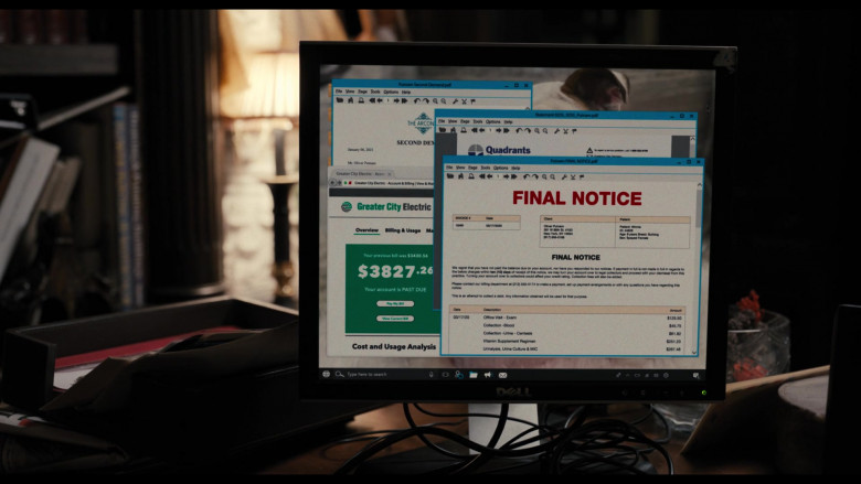 Dell Computer Monitor Used by Martin Short as Oliver in Only Murders in the Building S01E01 (2)