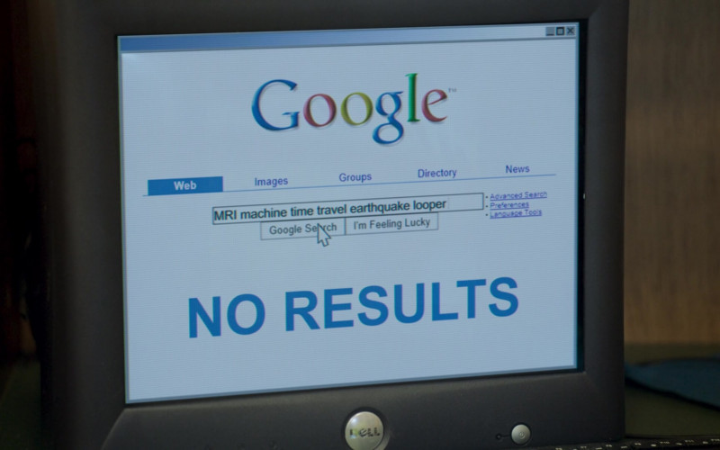 Dell PC Monitor and Google WEB Search in Awkwafina Is Nora from Queens S02E02 Stop! Nora Time (2021)