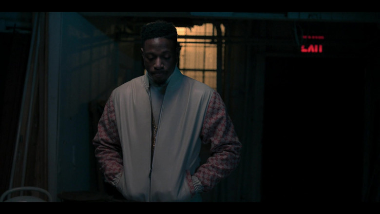 Gucci Men’s Jacket Worn by Actor in Power Book III Raising Kanan S01E04 – TV Show Fashion Outfit (3)