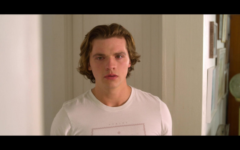 Hurley Men's T-Shirt Worn by Joel Courtney as Lee Flynn in The Kissing Booth 3 (2021)