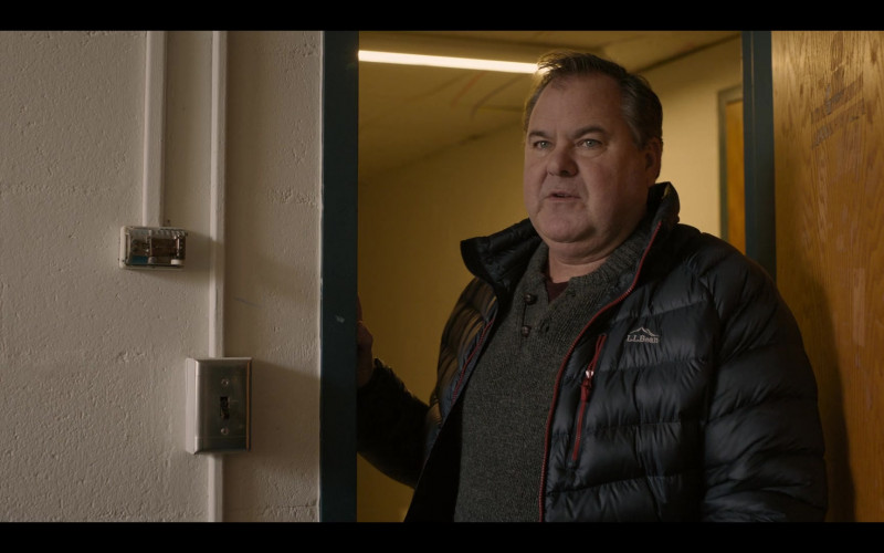 L.L.Bean Men’s Jacket in The Chair S01E03 The Town Hall (2021)