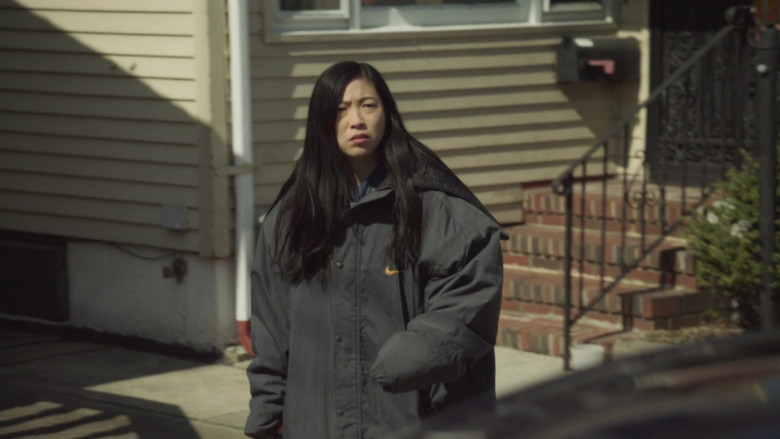 Nike Oversized Coat – Jacket Worn by Nora Lum in Awkwafina Is Nora from Queens Season 2 Episode 2 (1)