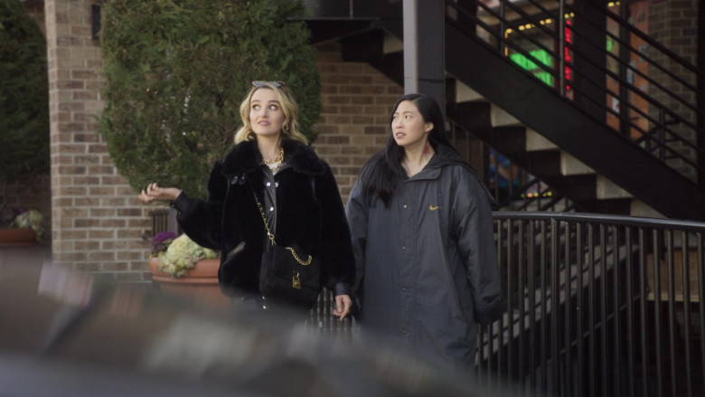 Nike Oversized Coat – Jacket Worn by Nora Lum in Awkwafina Is Nora from Queens Season 2 Episode 2 (2)
