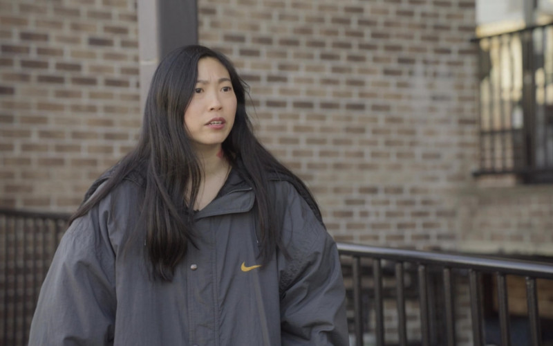 Nike Oversized Coat – Jacket Worn by Nora Lum in Awkwafina Is Nora from Queens Season 2 Episode 2 (4)