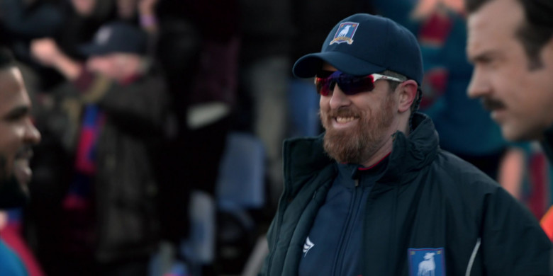 Oakley Men’s Sunglasses of Brendan Hunt as Coach Beard in Ted Lasso S02E05 Rainbow (2021)