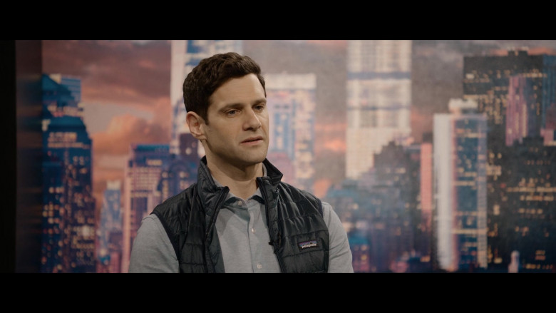 Patagonia Vest of Justin Bartha as Simon Keeley in Sweet Girl Movie (1)