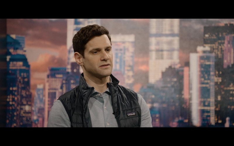 Patagonia Vest of Justin Bartha as Simon Keeley in Sweet Girl Movie (1)