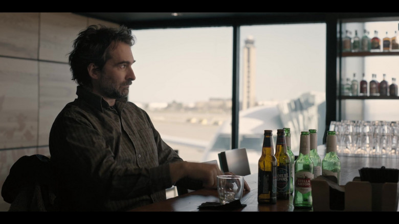 Samuel Adams and Stella Artois Beer Enjoyed by Jay Duplass as Bill Dobson in The Chair S01E01 (2)