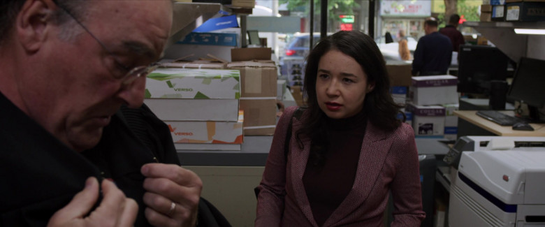 Verso Paper in The Good Fight S05E07 And the Fight Had a Détente… (2021)