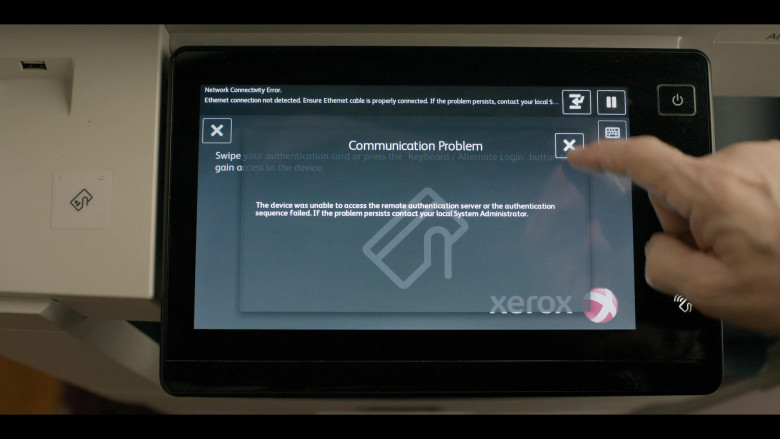 Xerox Printer in The Chair S01E04 Don't Kill Bill (2021)