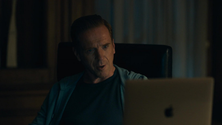 Apple MacBook Laptop Used by Damian Lewis as Bobby Axelrod in Billions S05E11 Victory Smoke (2021)