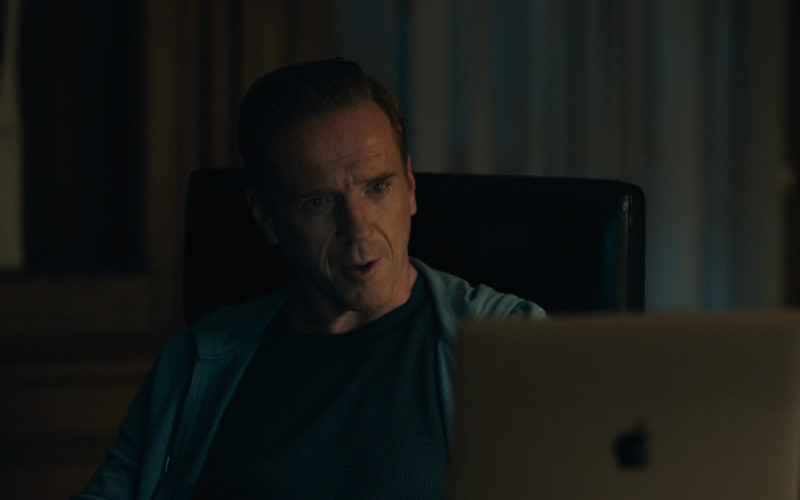 Apple MacBook Laptop Used by Damian Lewis as Bobby Axelrod in Billions S05E11 Victory Smoke (2021)