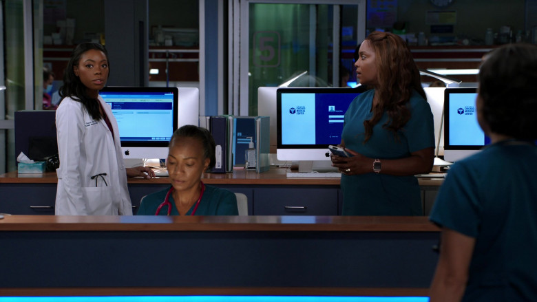 Apple iMac Computers in Chicago Med S07E01 You Can't Always Trust What You See (3)
