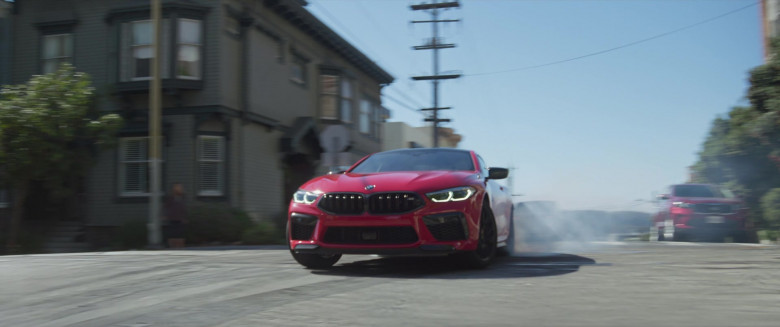 BMW M8 Red Sports Car in Shang-Chi and the Legend of the Ten Rings (2)