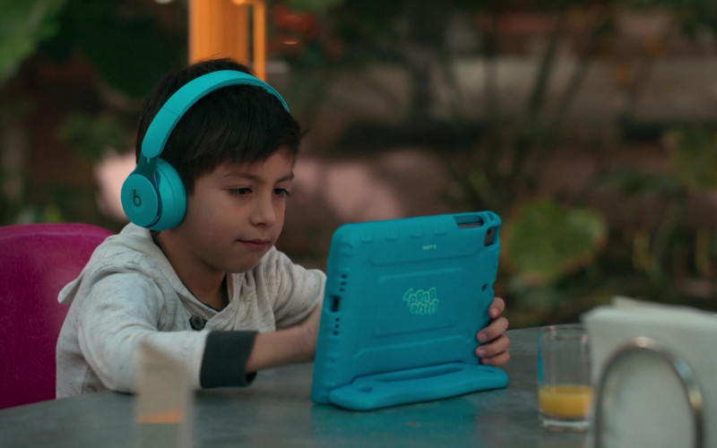 Beats Blue Headphones Used by Young Boy in Truth Be Told S02E03 If Wishes Were Horses (2021)